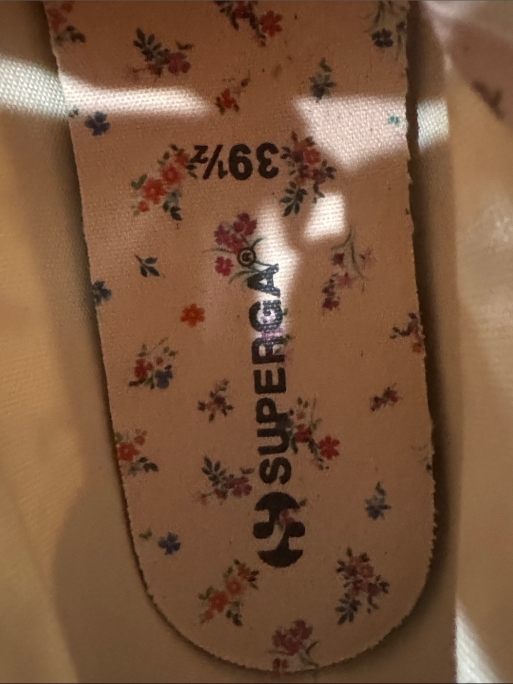 Superga Pink Floral High-Top Sneakers - Picture 13 of 13